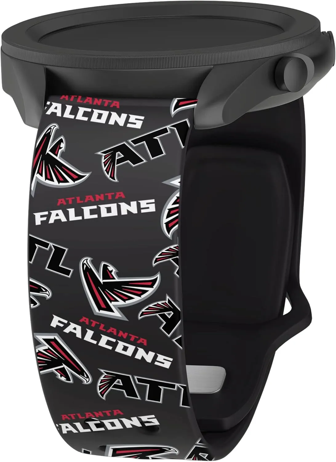 Game Time Atlanta Falcons Quick Change HD Watch Band Compatible with Samsung and More