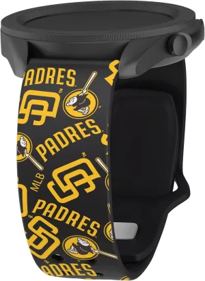 Game Time San Diego Padres Quick Change HD Watch Band Compatible with Samsung and More