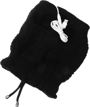 Gatuida Warm Keeping Knit Cap Heated Hat Multi-use Outdoor Cap for Men and Women