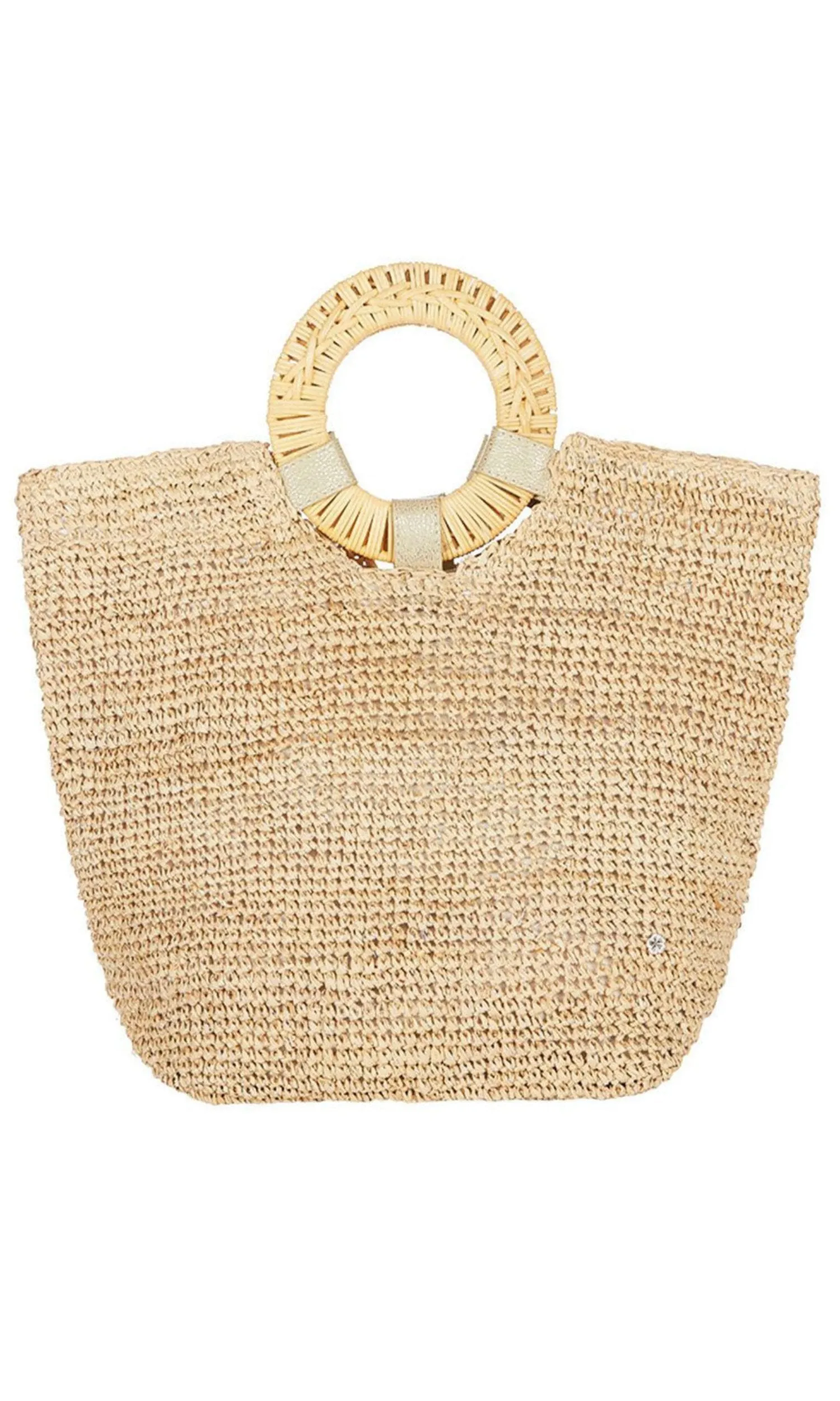 Gili Raffia Lurex Tote