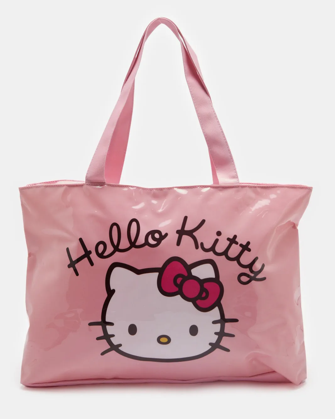 Girls Pink Hello Kitty Tote Bag
