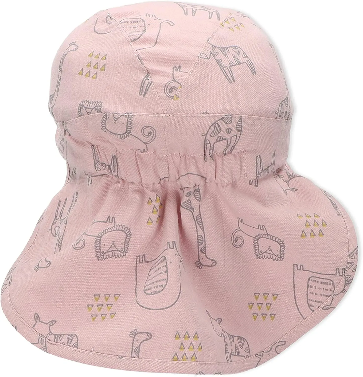 Girl's Schirmmütze Mit Nackenschutz Zoo Sun Hat