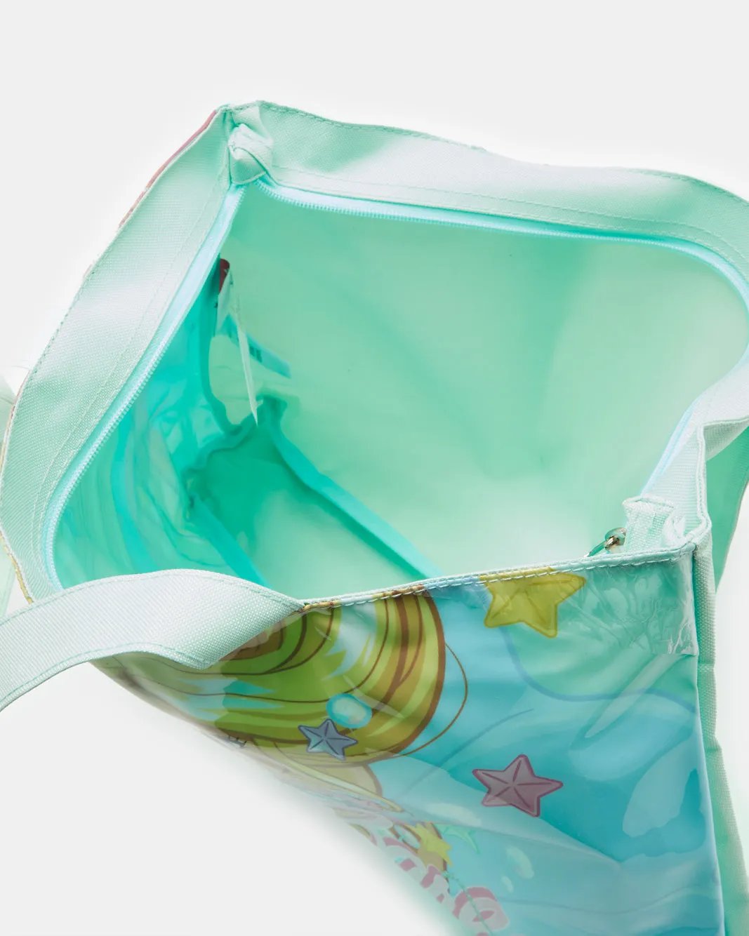 Girls Teal Barbie Tote Bag