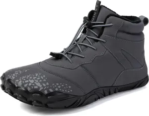 Glacia Barefoot Shoes Women Men, 2025 New Winter Warm Comfortable Non-Slip Barefoot Boots