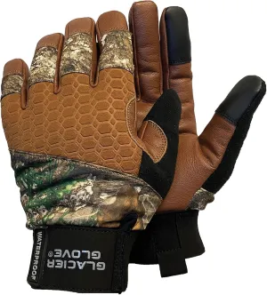 Glacier Glove Unisex Alaska Pro Waterproof Breathable Compatible Gloves Leather Thinsulate Lining for Hunting Fishing, Hiking