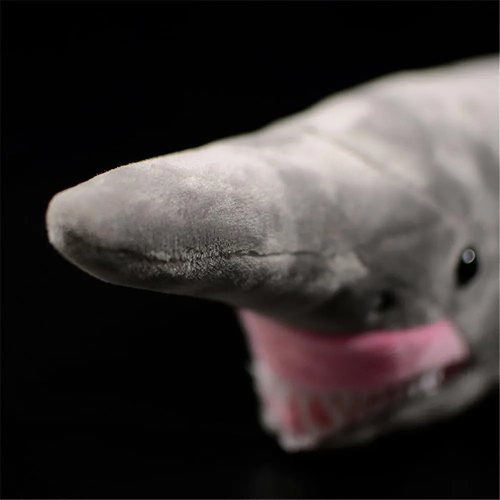 Goblin Shark Plush Toy - Realistic Lifelike Stuffed Animal for Ocean Lovers, Shark Collectors, and Marine Enthusiasts