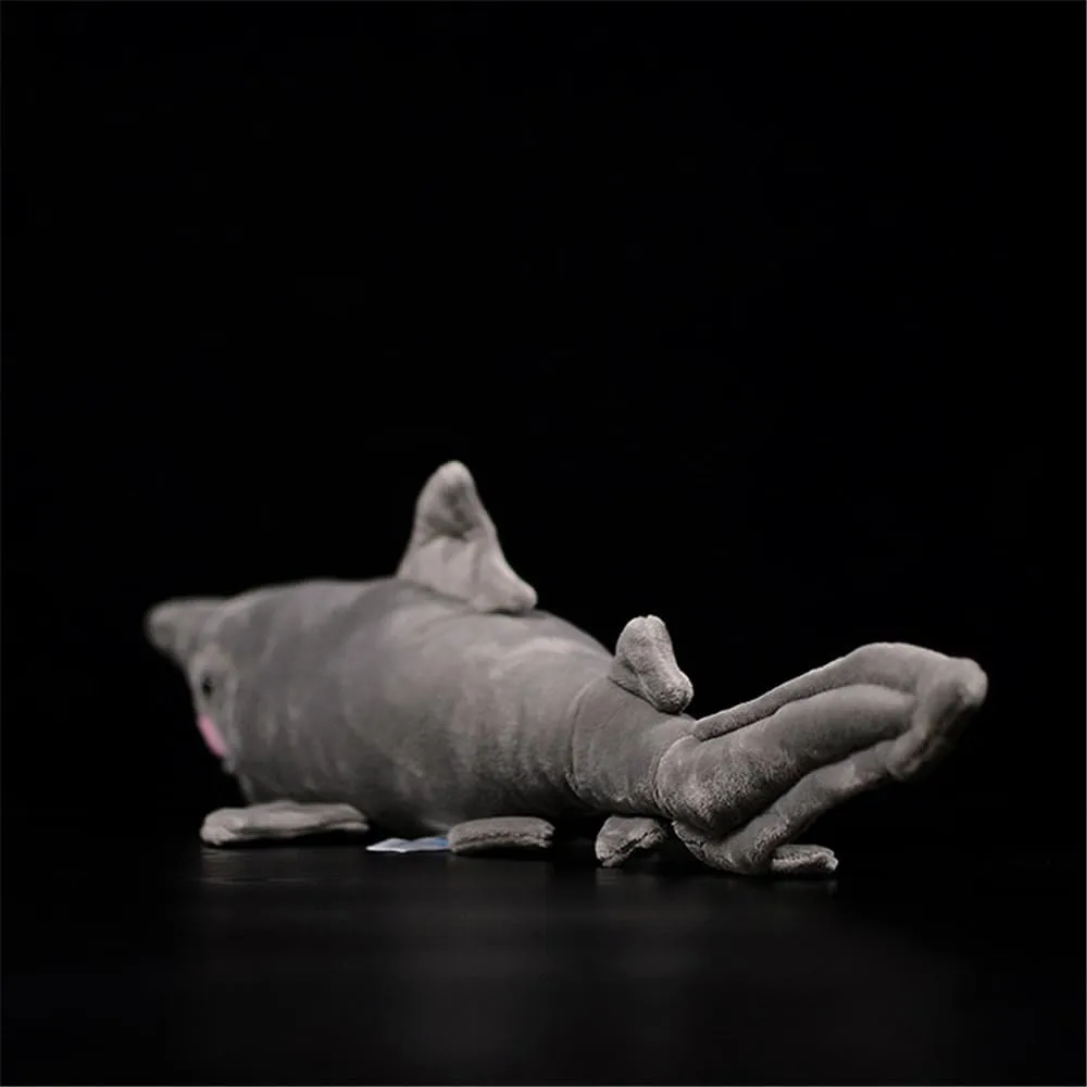 Goblin Shark Plush Toy - Realistic Lifelike Stuffed Animal for Ocean Lovers, Shark Collectors, and Marine Enthusiasts