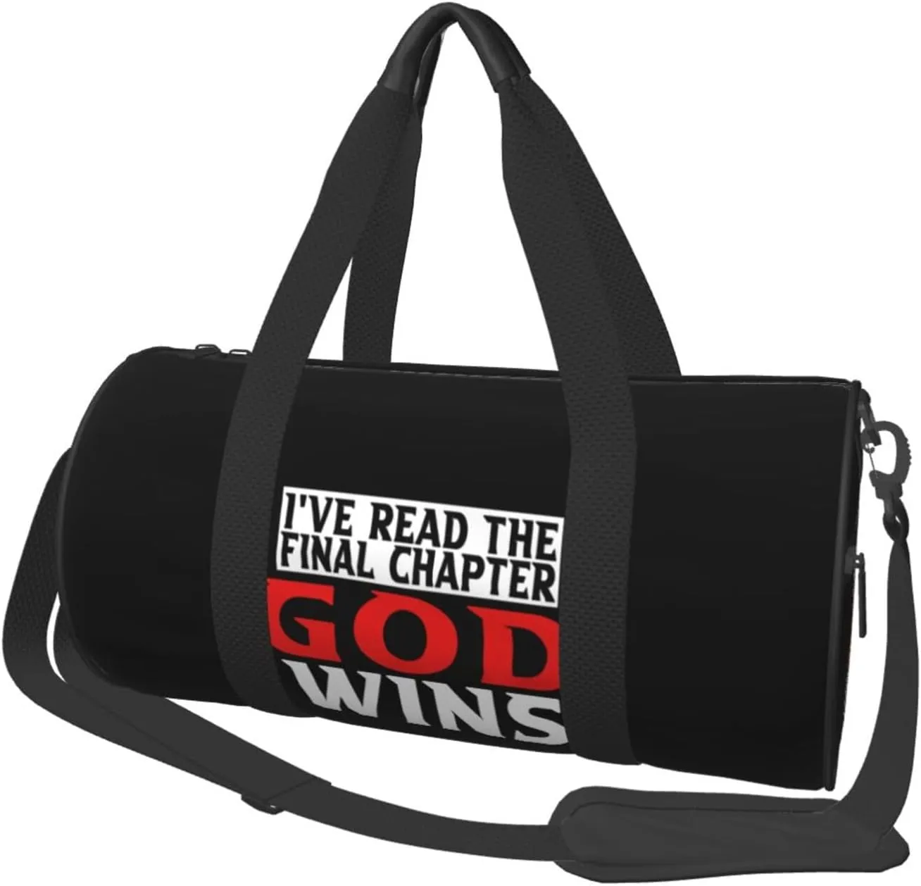 God Wins I'Ve Read The Final-Chapter Duffel Bag Gym Bag Travel Sports Tote Large Foldable Beach Swim Yoga6