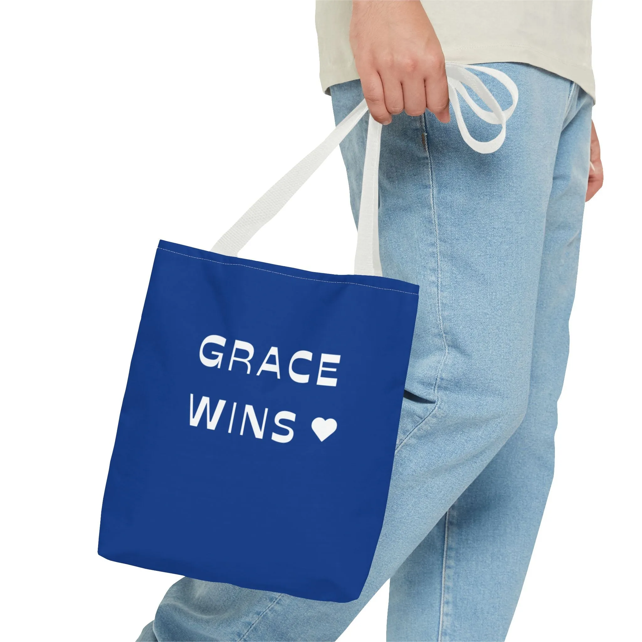 Grace Wins Tote Bag