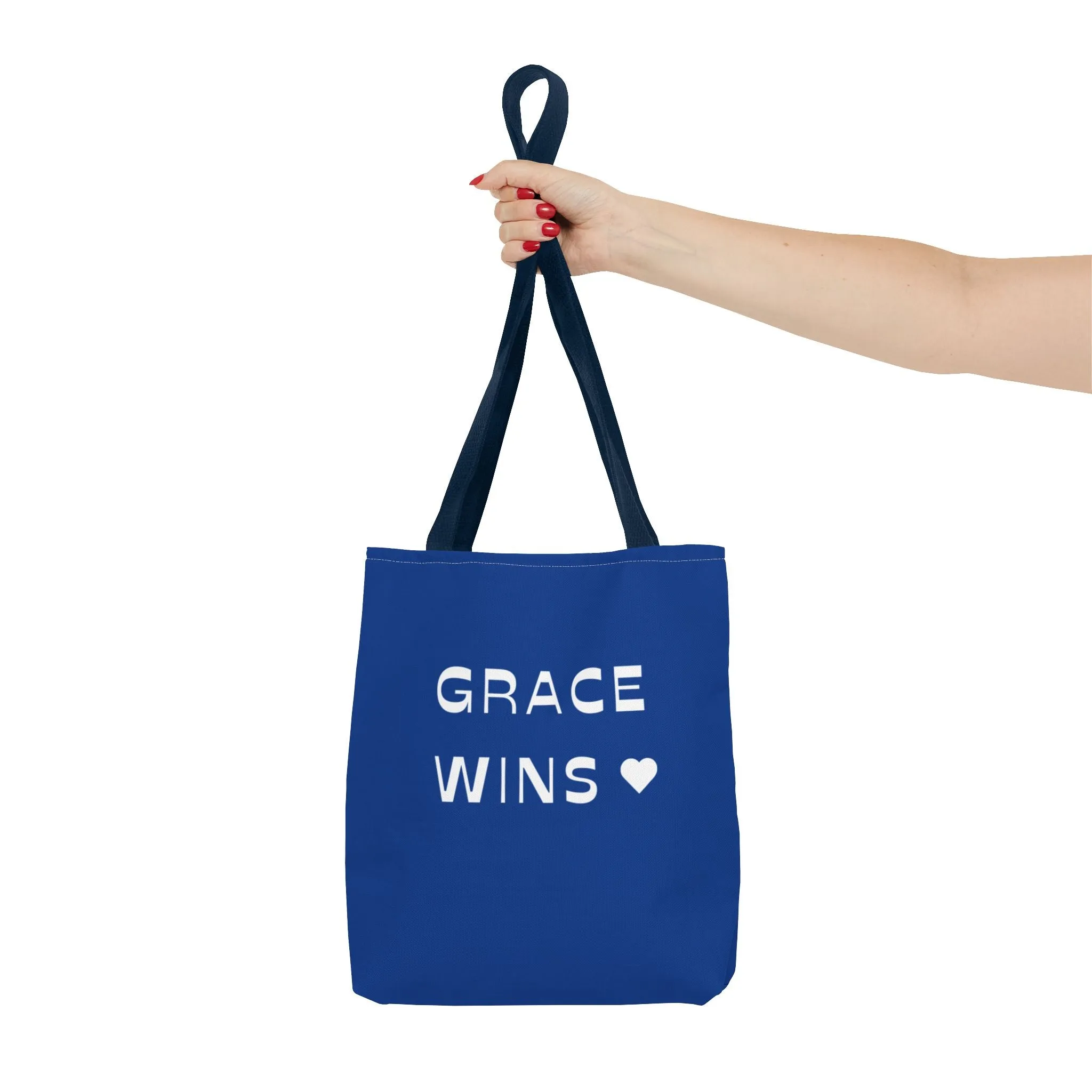 Grace Wins Tote Bag