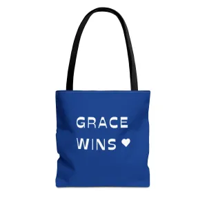 Grace Wins Tote Bag