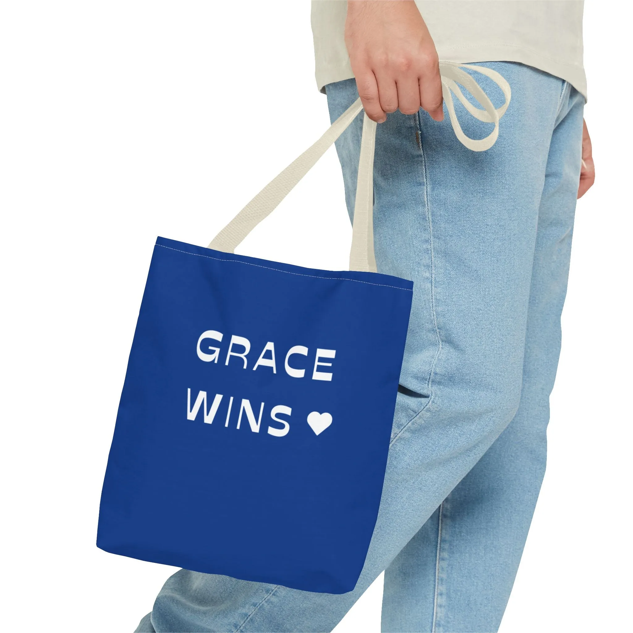 Grace Wins Tote Bag