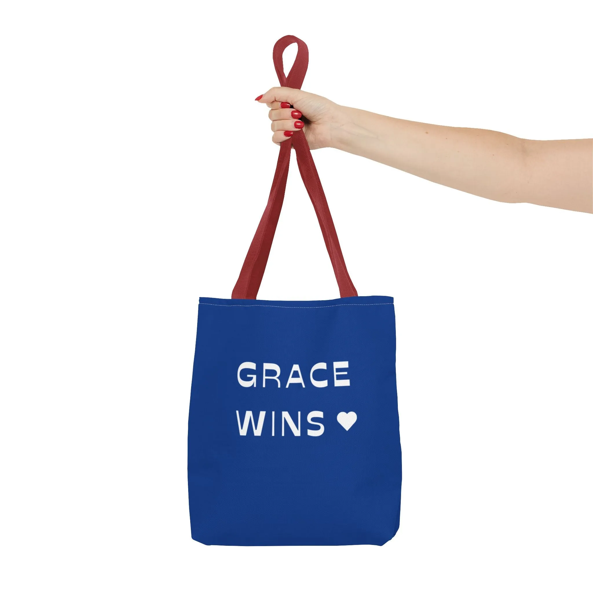 Grace Wins Tote Bag
