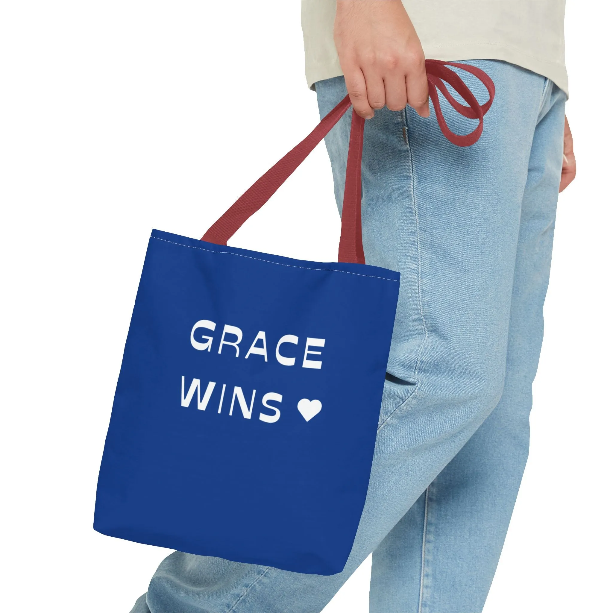 Grace Wins Tote Bag