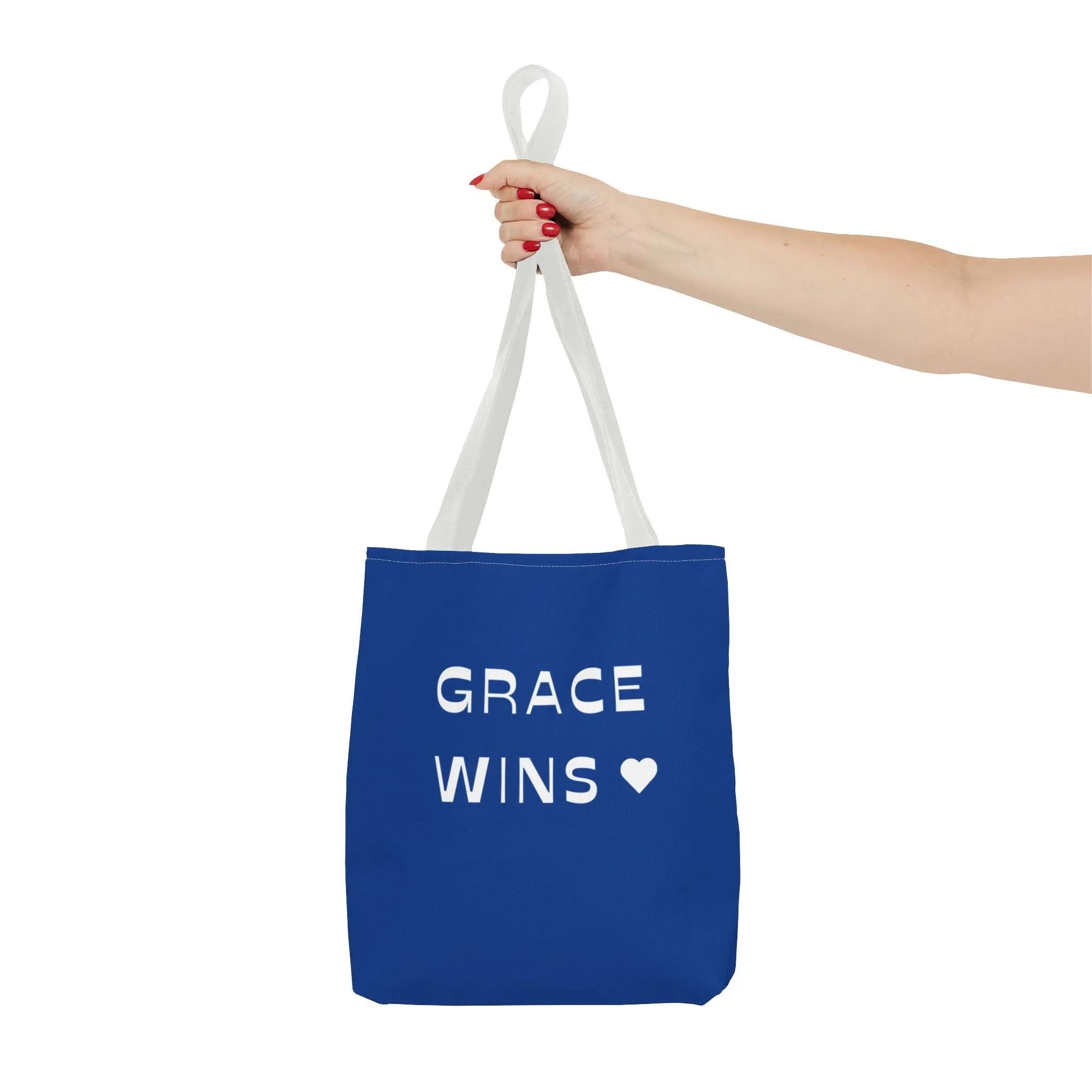 Grace Wins Tote Bag