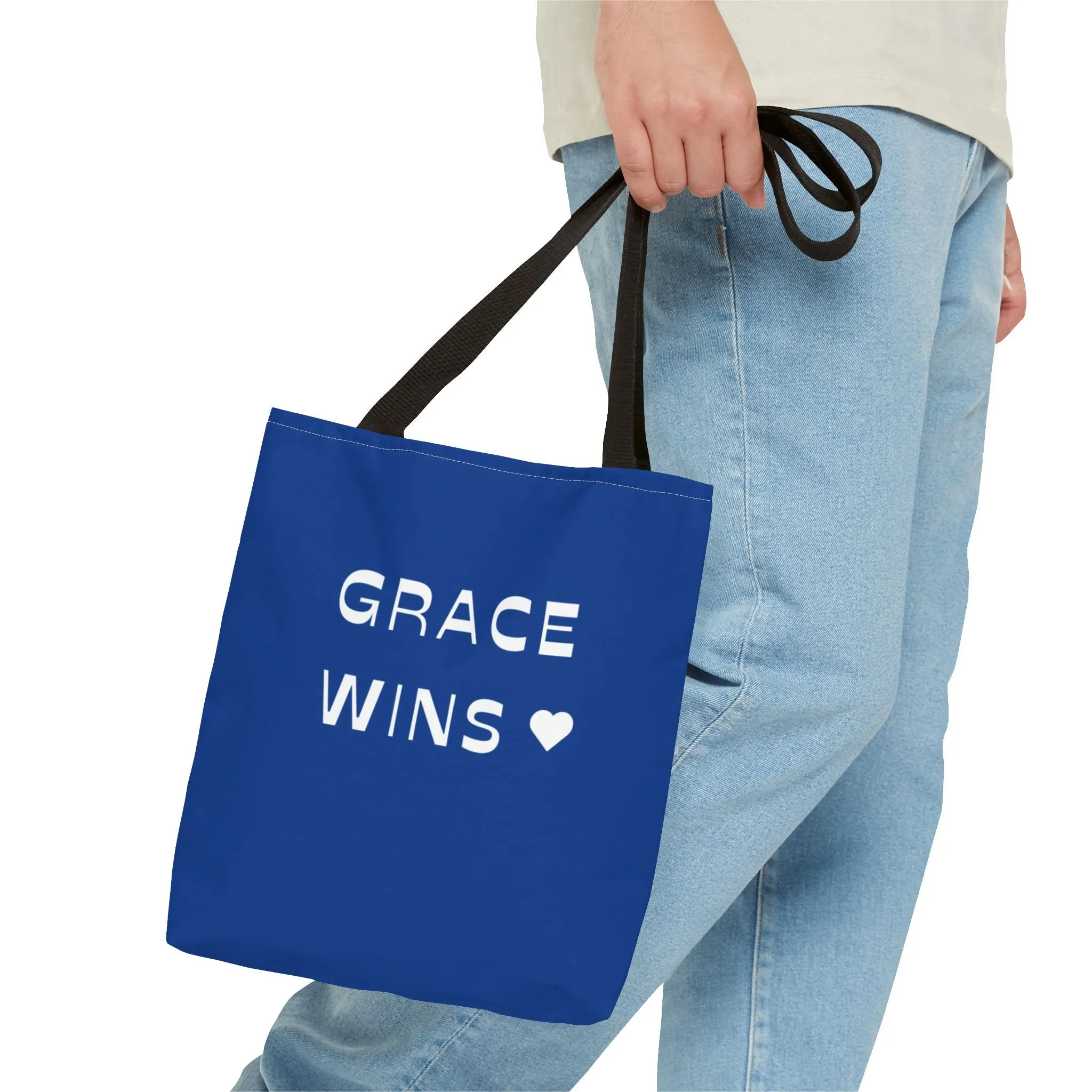 Grace Wins Tote Bag