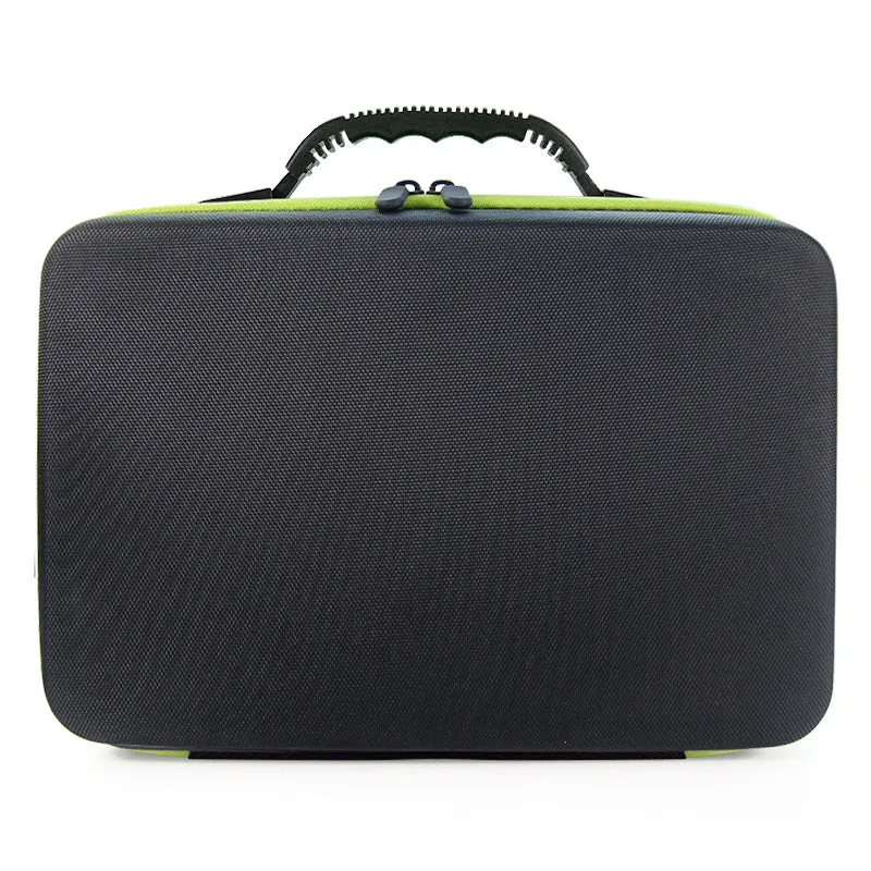 Grid Portable Essential Oil Large Capacity Cosmetic Bags
