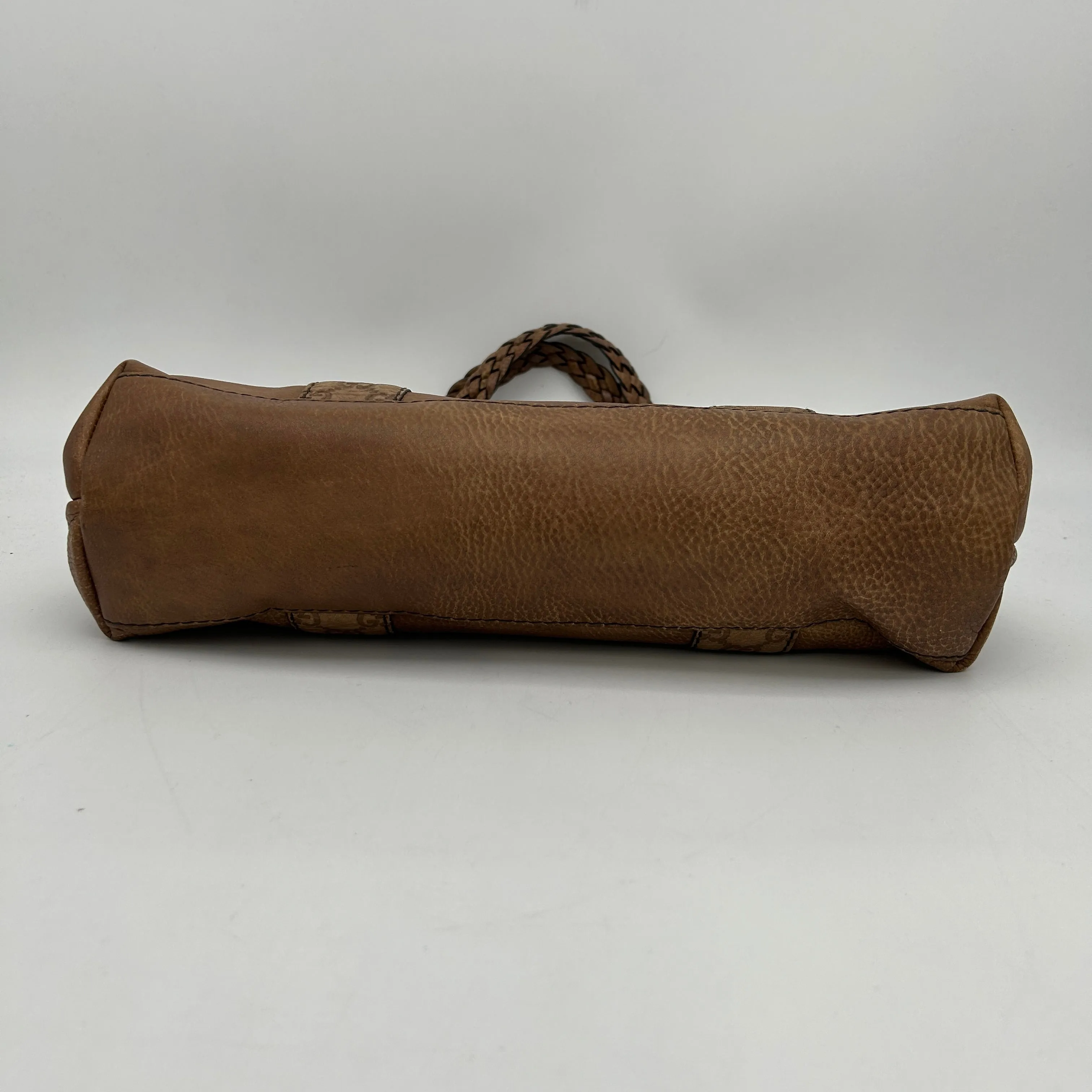 Gucci Bamboo Bar Brown Medium Tote Bag