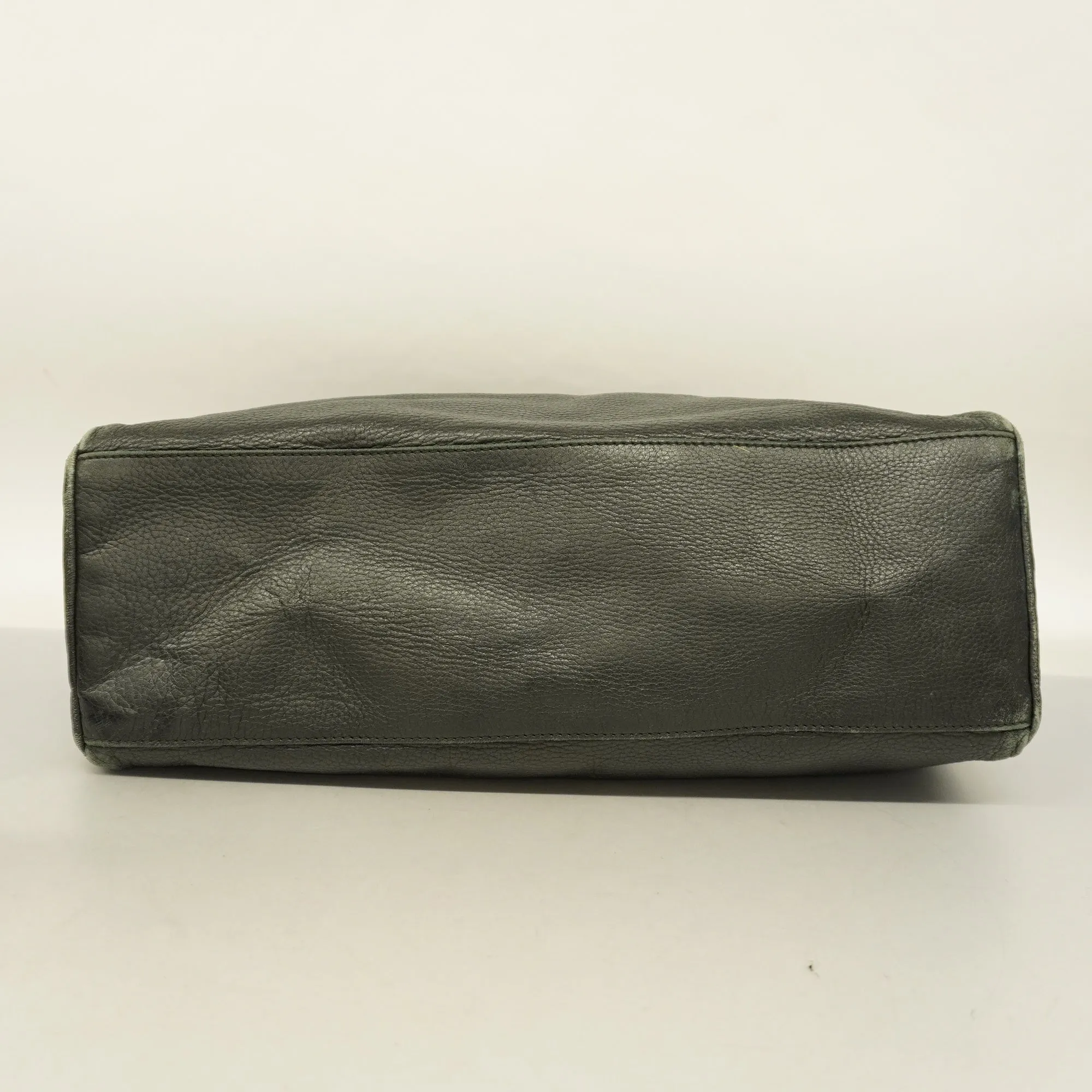 Gucci  Bamboo Tote Bag 232942 Women's Leather Tote Bag Black