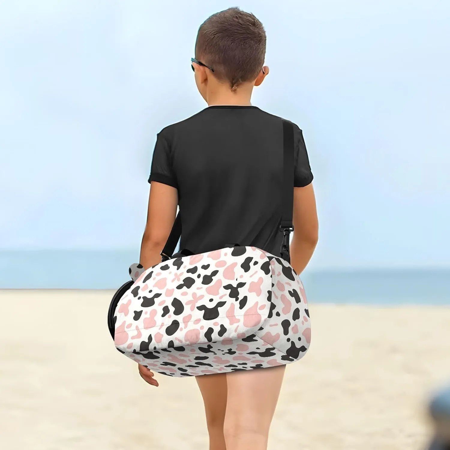 GuoChe Small Crossbody Purse with Shoes Compartment Fashion Purses for Go shopping