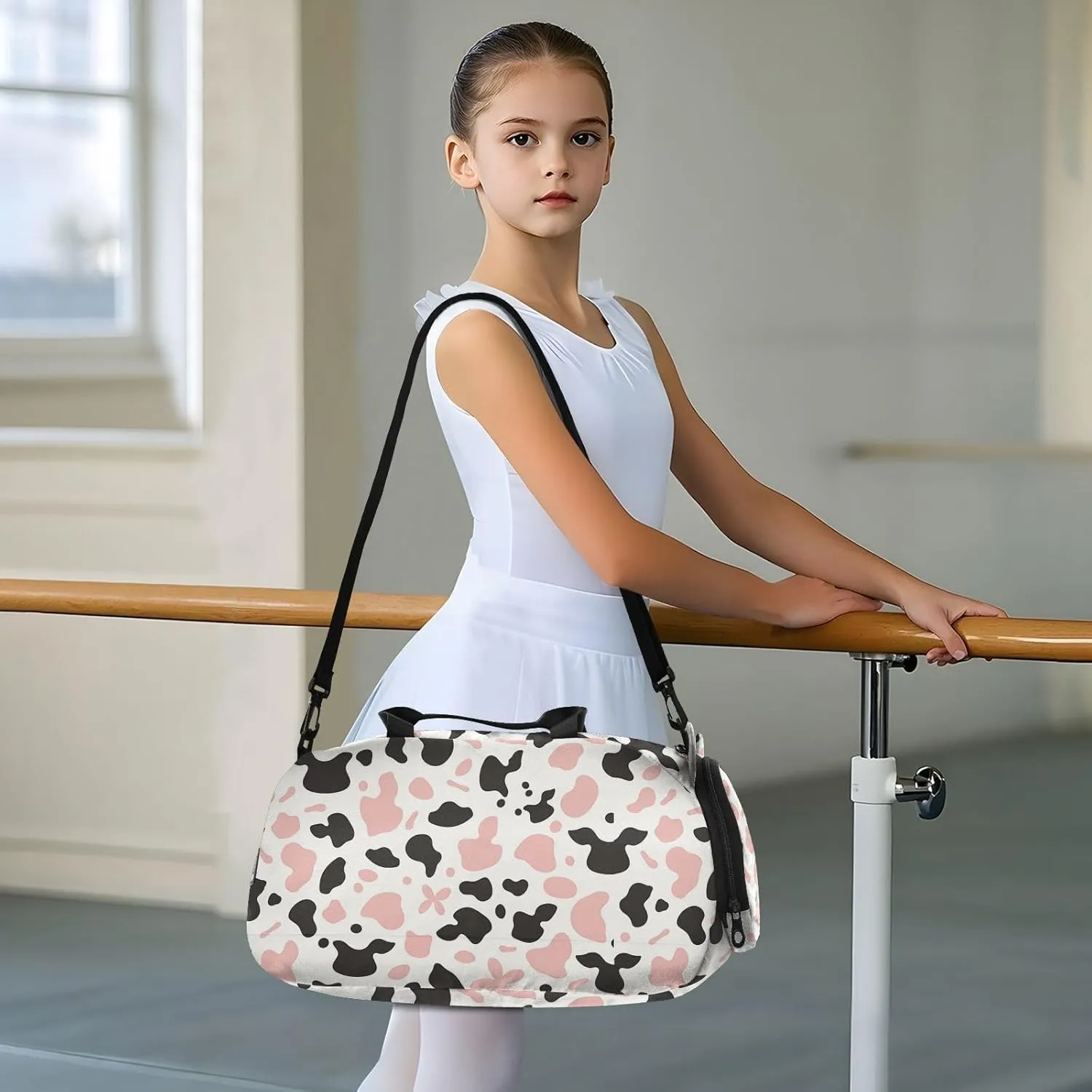 GuoChe Small Crossbody Purse with Shoes Compartment Fashion Purses for Go shopping