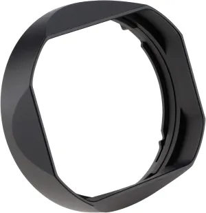 Haoge Lens Hood Metal Square Bayonet for Fujinon XF16-50mm F2.8-4.8 R LM WR,Fujifilm XF33mm F1.4 R WR Lens, Fuji XF 33mm f/1.4 R LM WR on Fuji XT50 X-T5 Camera,with Metal Front Cap