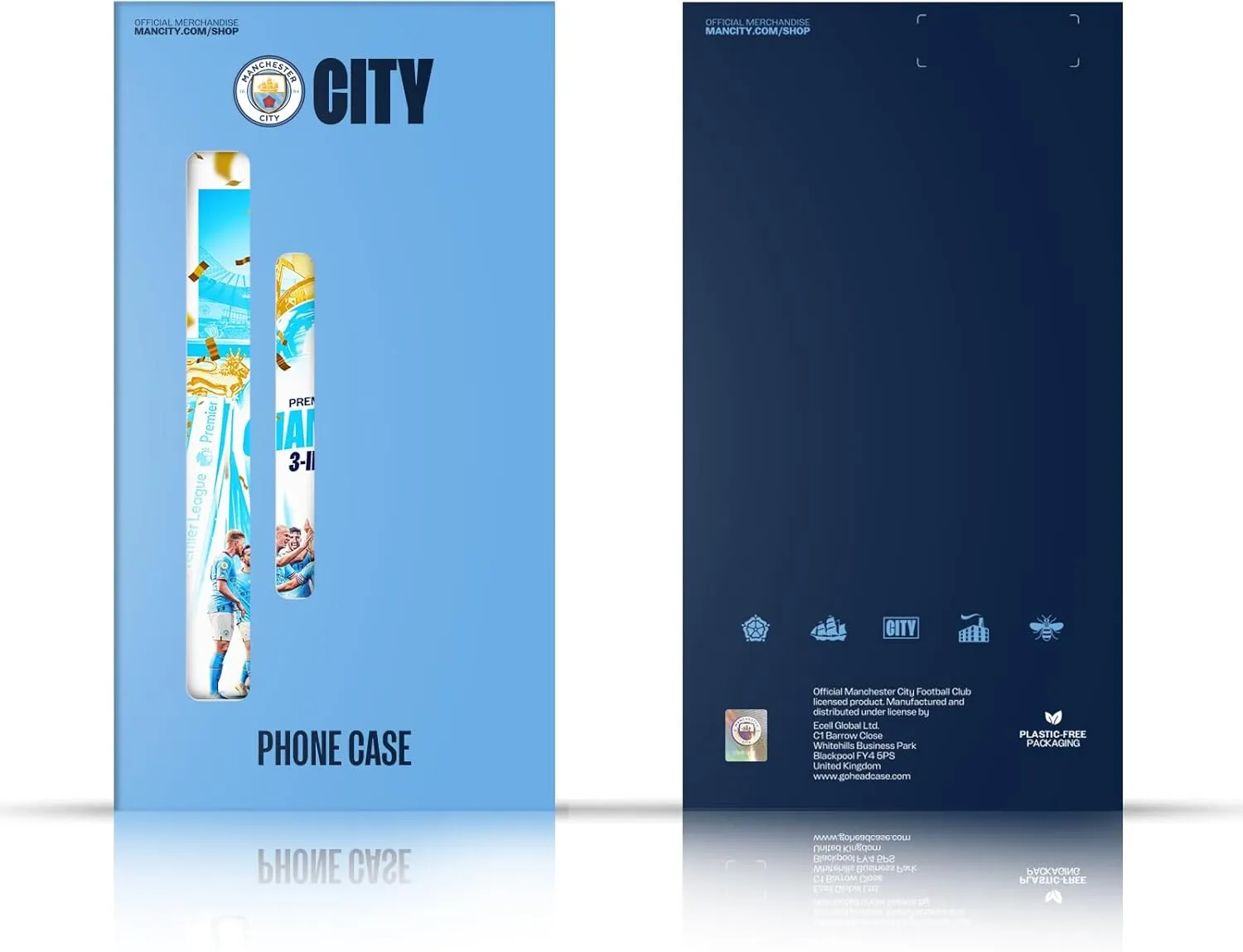 Head Case Designs Officially Licensed Manchester City Man City FC Kyle Walker 2020/21 First Team Gel Case [Military Grade Protection] Compatible with Apple iPhone 15 and Compatible with MagSafe
