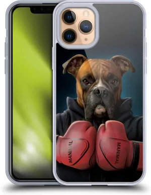 Head Case Designs Officially Licensed Vincent HIE Boxer Canidae Gel Case [Military Grade Protection] Compatible with Apple iPhone 11 Pro and Compatible with MagSafe