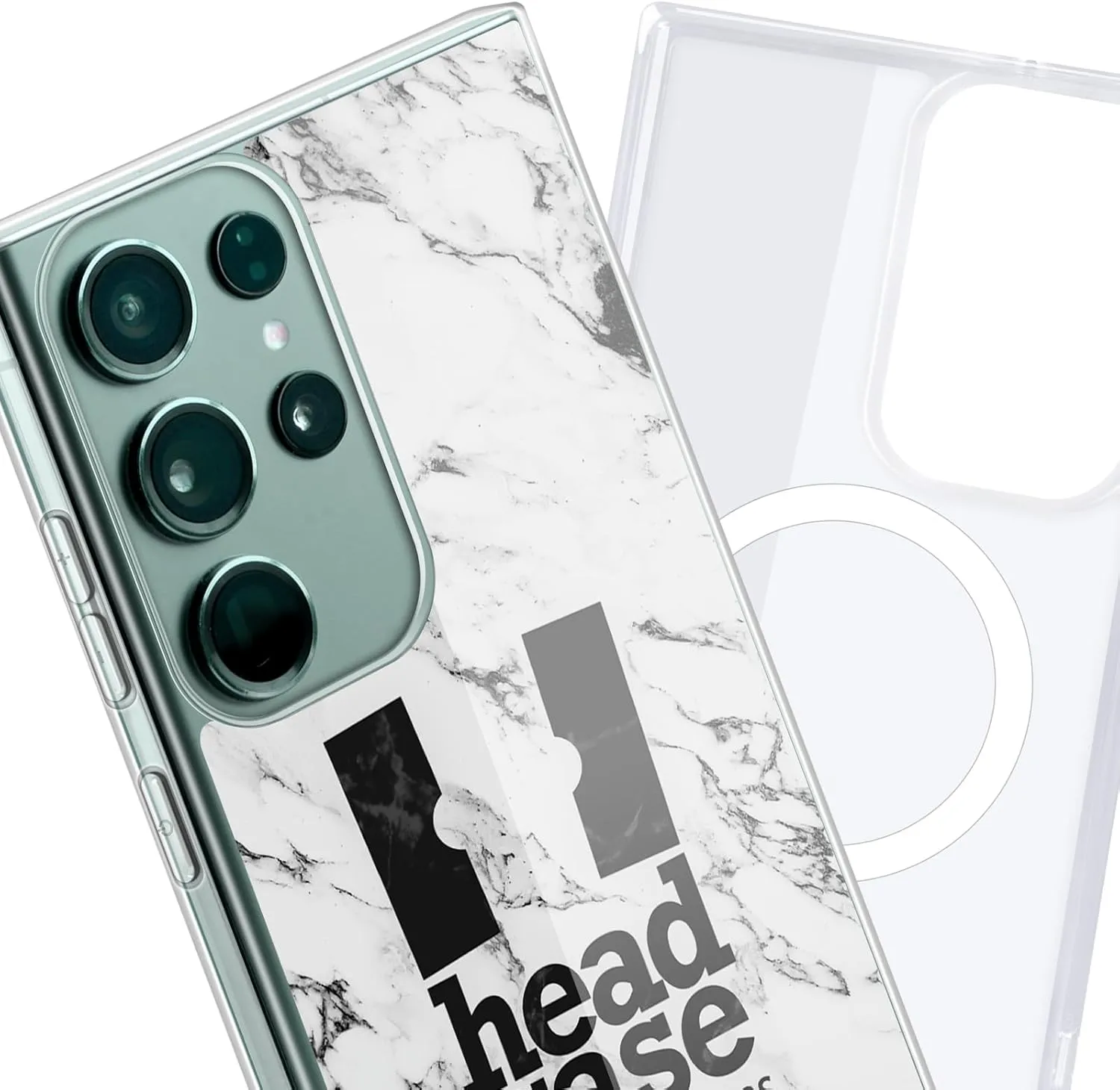 Head Case Designs Officially Licensed Vincent HIE Wolf Couple Canidae Gel Case [Military Grade Protection] Compatible with Samsung Galaxy S24 Ultra 5G and Compatible with MagSafe