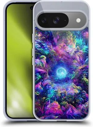 Head Case Designs Officially Licensed Wumples Jungle Moonrise Cosmic Universe Soft Gel Case Compatible with Google Pixel 9 / Pixel 9 Pro