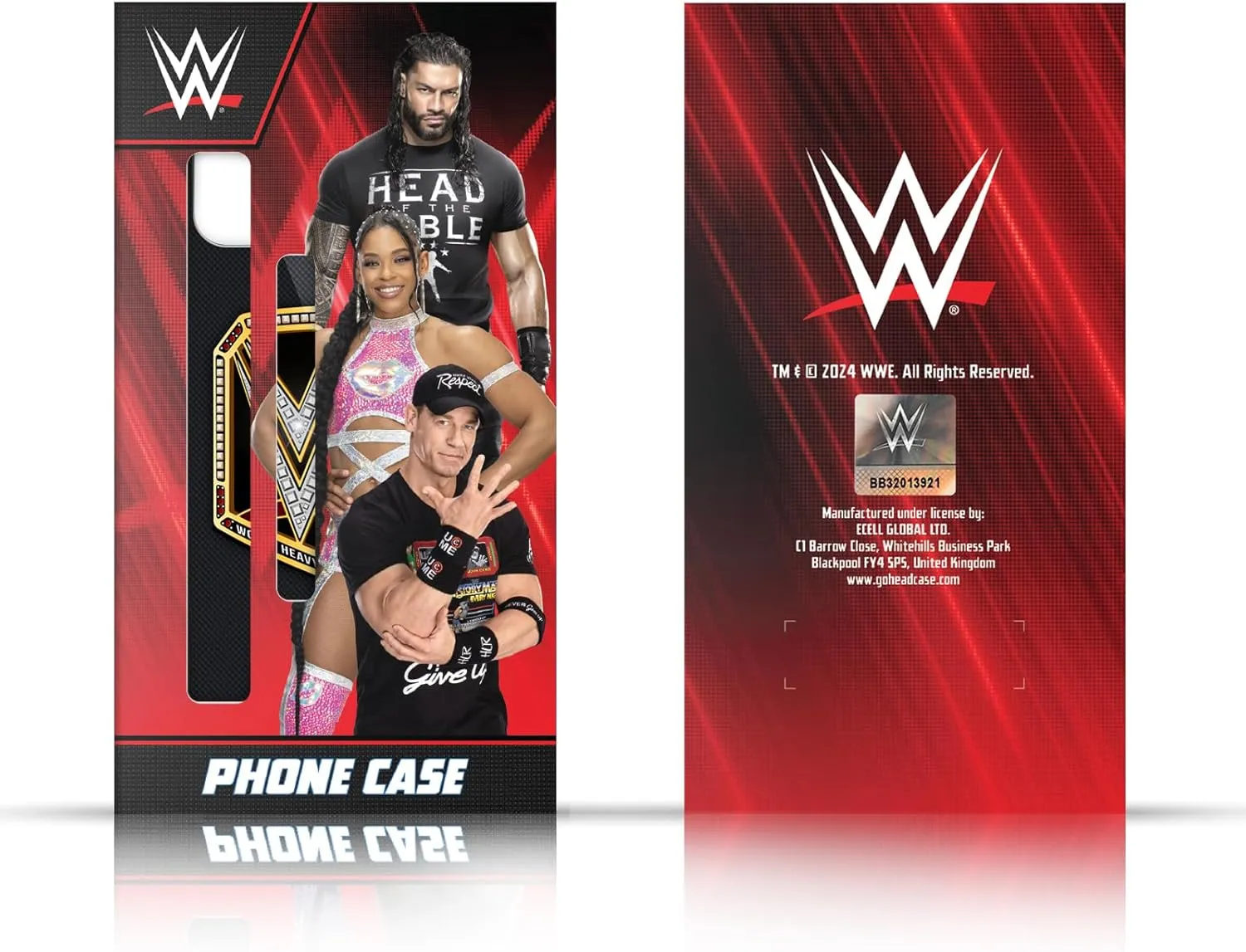 Head Case Designs Officially Licensed WWE John Cena Cenation Respect Superstars 9 Soft Gel Case [Military Grade Protection] Compatible with Samsung Galaxy A34 5G