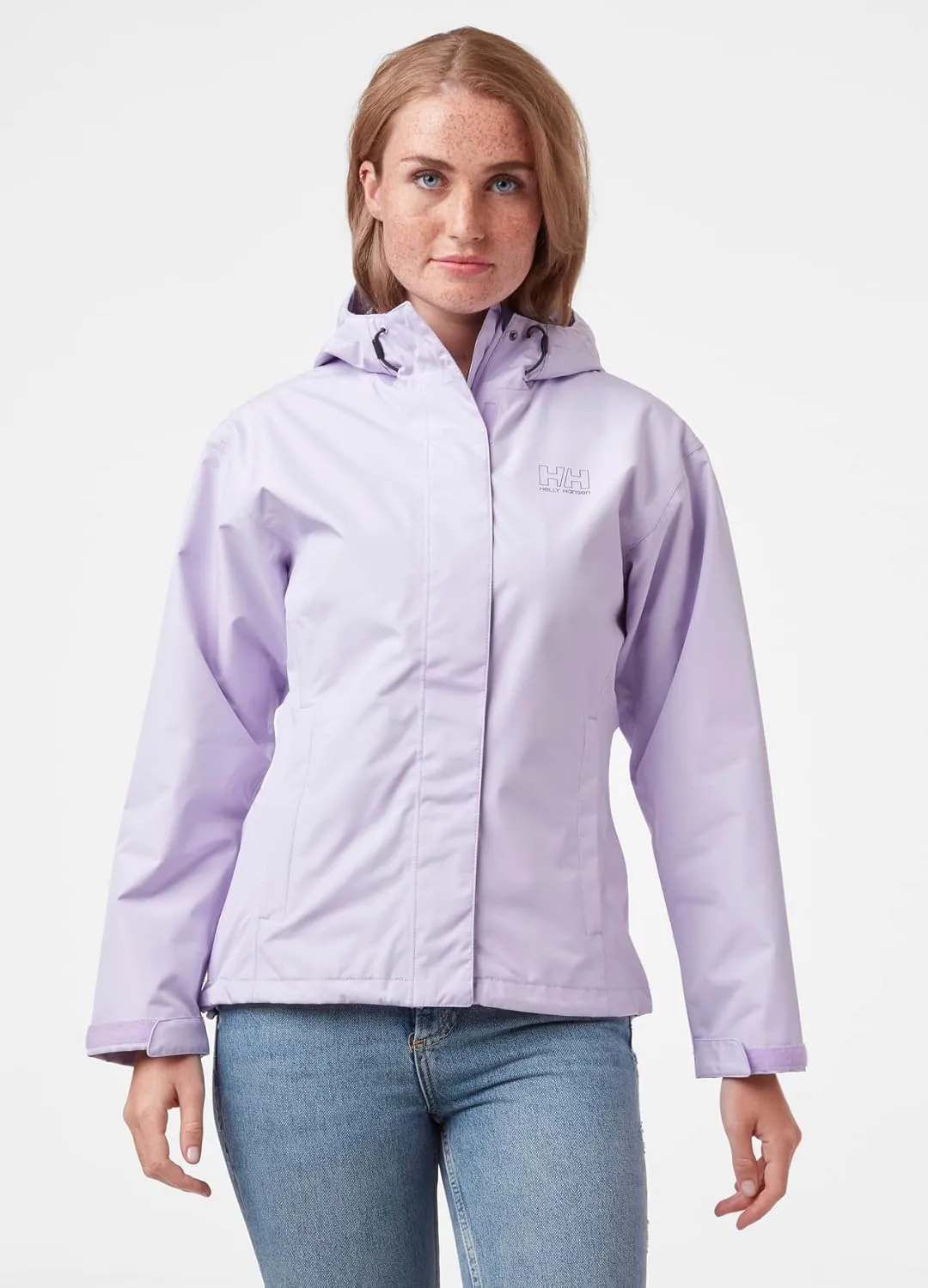 Helly Hansen Women's Seven J Waterproof, Windproof, and Breathable Rain Jacket with Hood