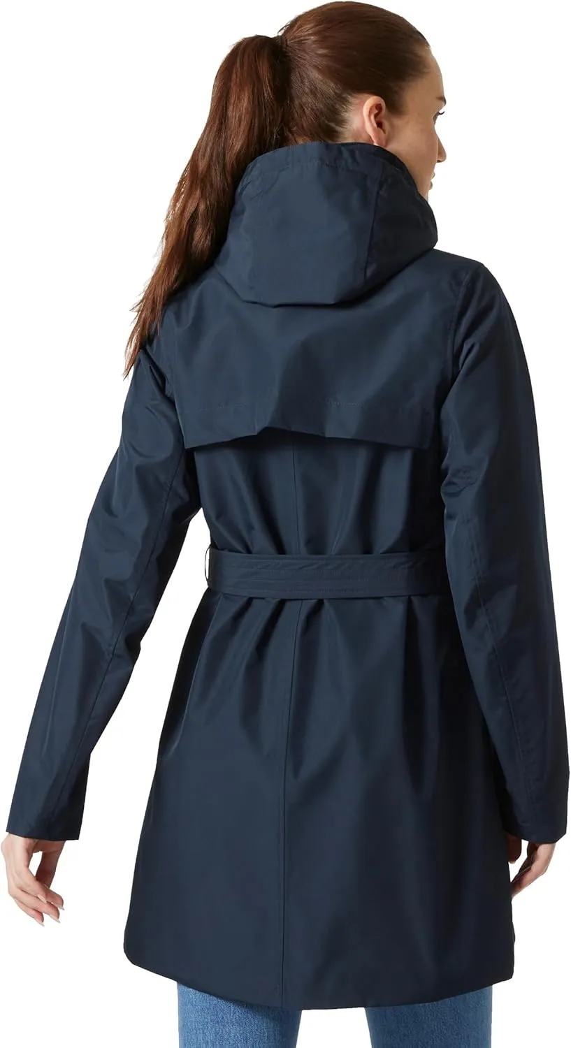 Helly-Hansen Women's Welsey Ii Waterproof Breathable Trench Coat