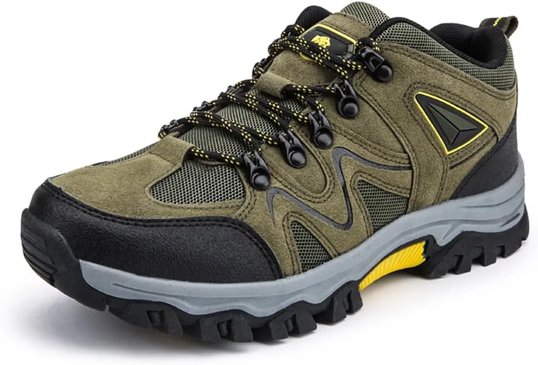 Hiking Shoes Mens Waterproof Mountain Trekking Shoes Men Breathable Walking Shoes Outdoor Sports Running Camping Climbing