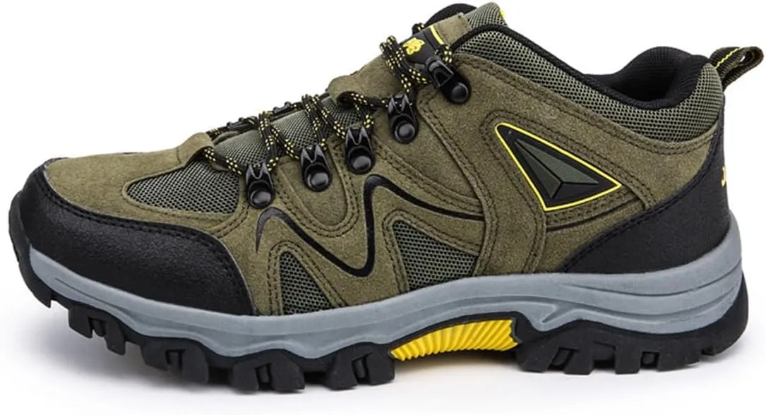 Hiking Shoes Mens Waterproof Mountain Trekking Shoes Men Breathable Walking Shoes Outdoor Sports Running Camping Climbing
