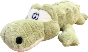 Hofun4U Alligator Plush Pillow, 46 inch Alligator Stuffed Animal, Home Decoration Christmas Valentine’s Birthday Gift for Boys Girls Adults Kids (Green)
