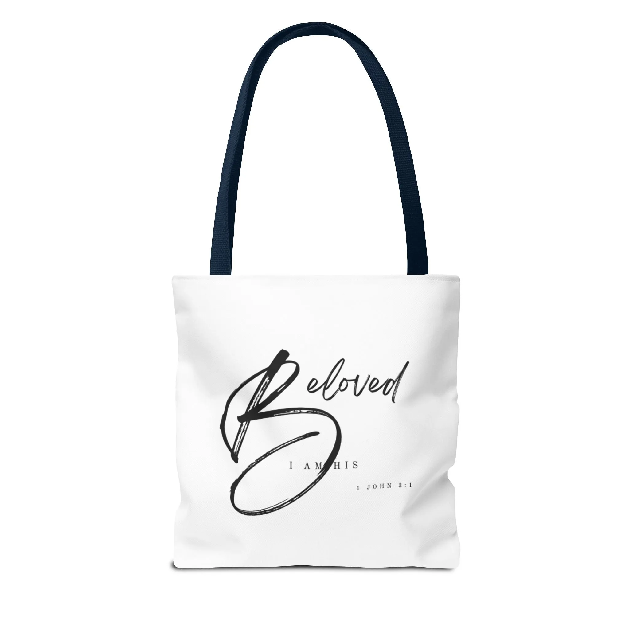 I am His Beloved Crescendo Tote Bag
