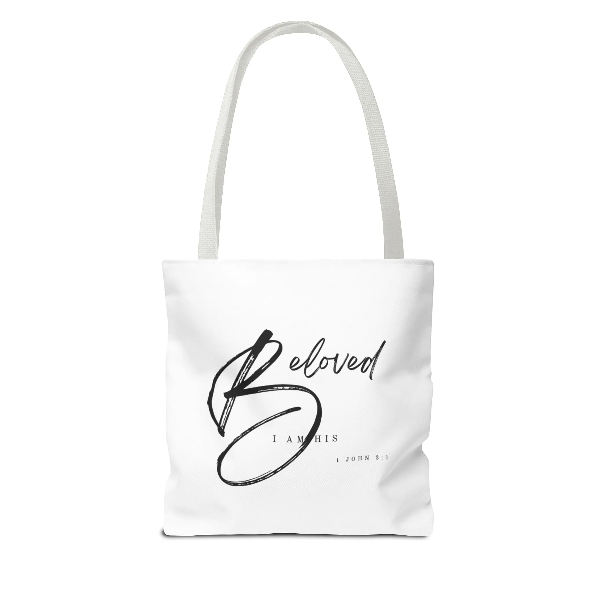 I am His Beloved Crescendo Tote Bag
