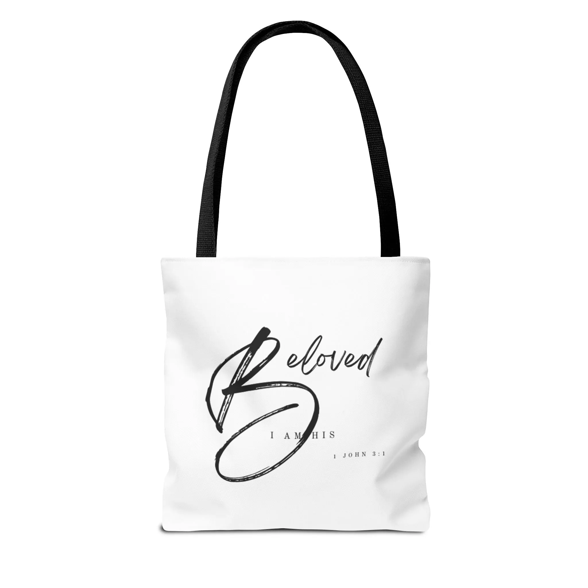 I am His Beloved Crescendo Tote Bag