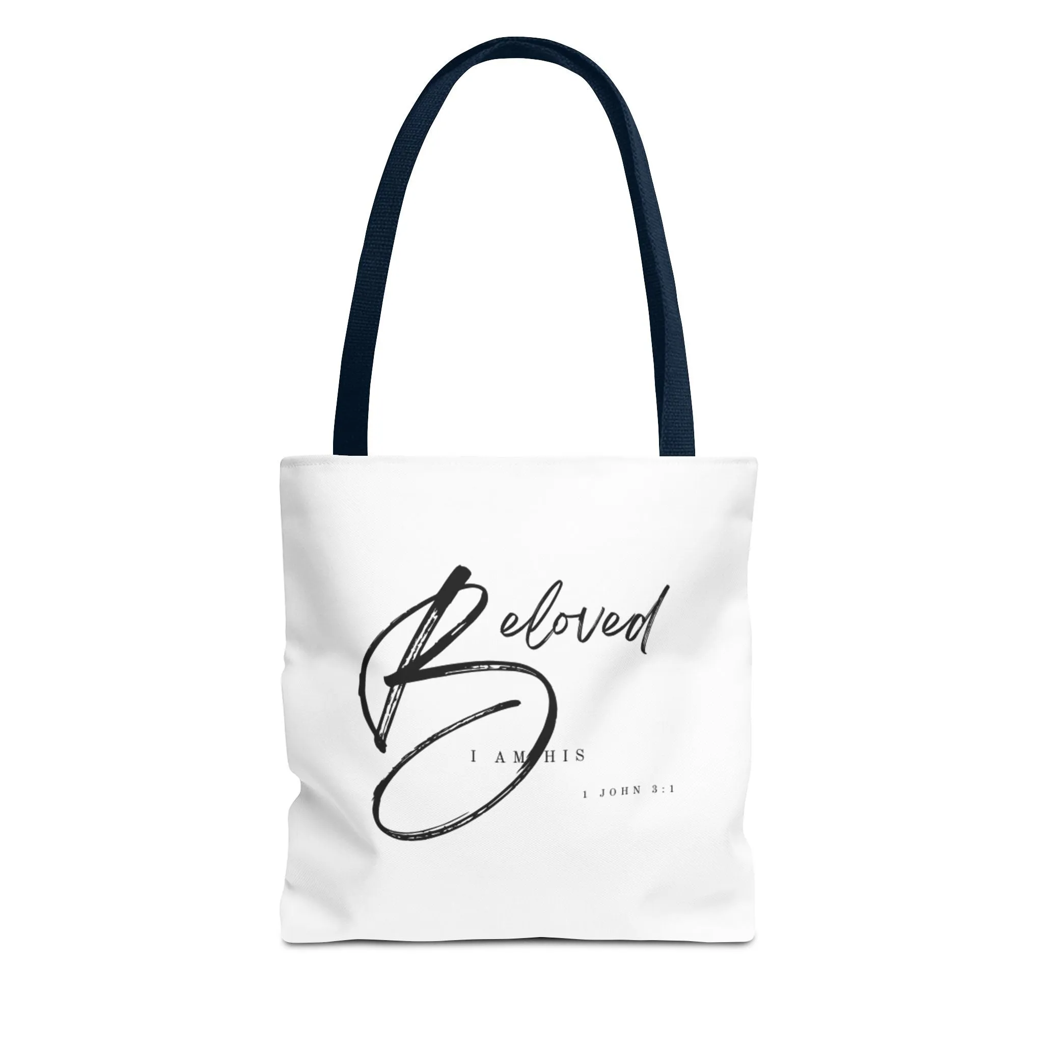 I am His Beloved Crescendo Tote Bag