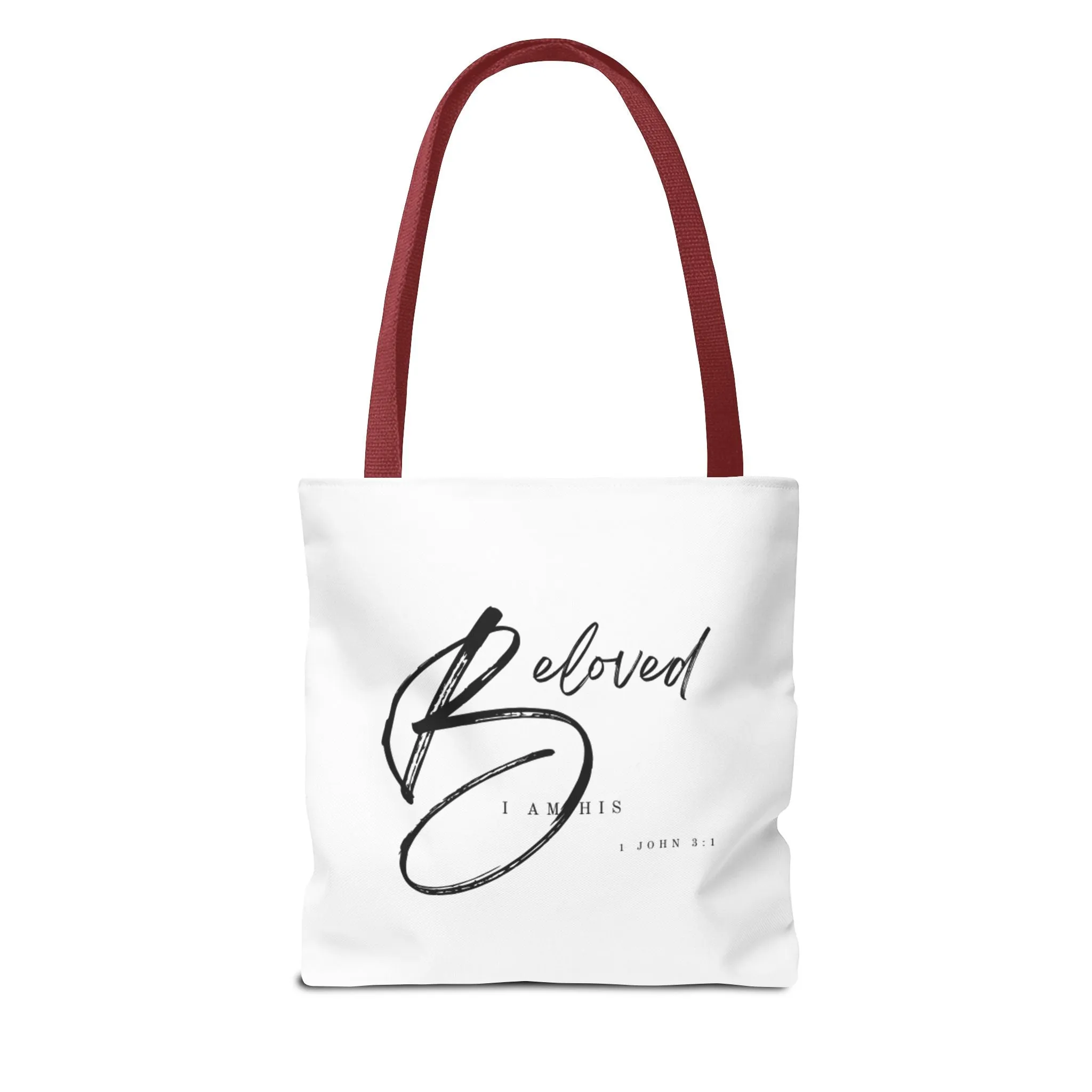 I am His Beloved Crescendo Tote Bag