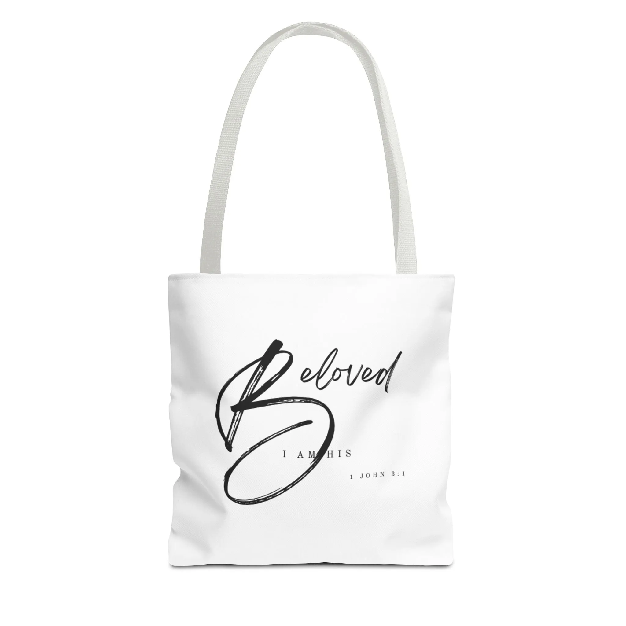 I am His Beloved Crescendo Tote Bag
