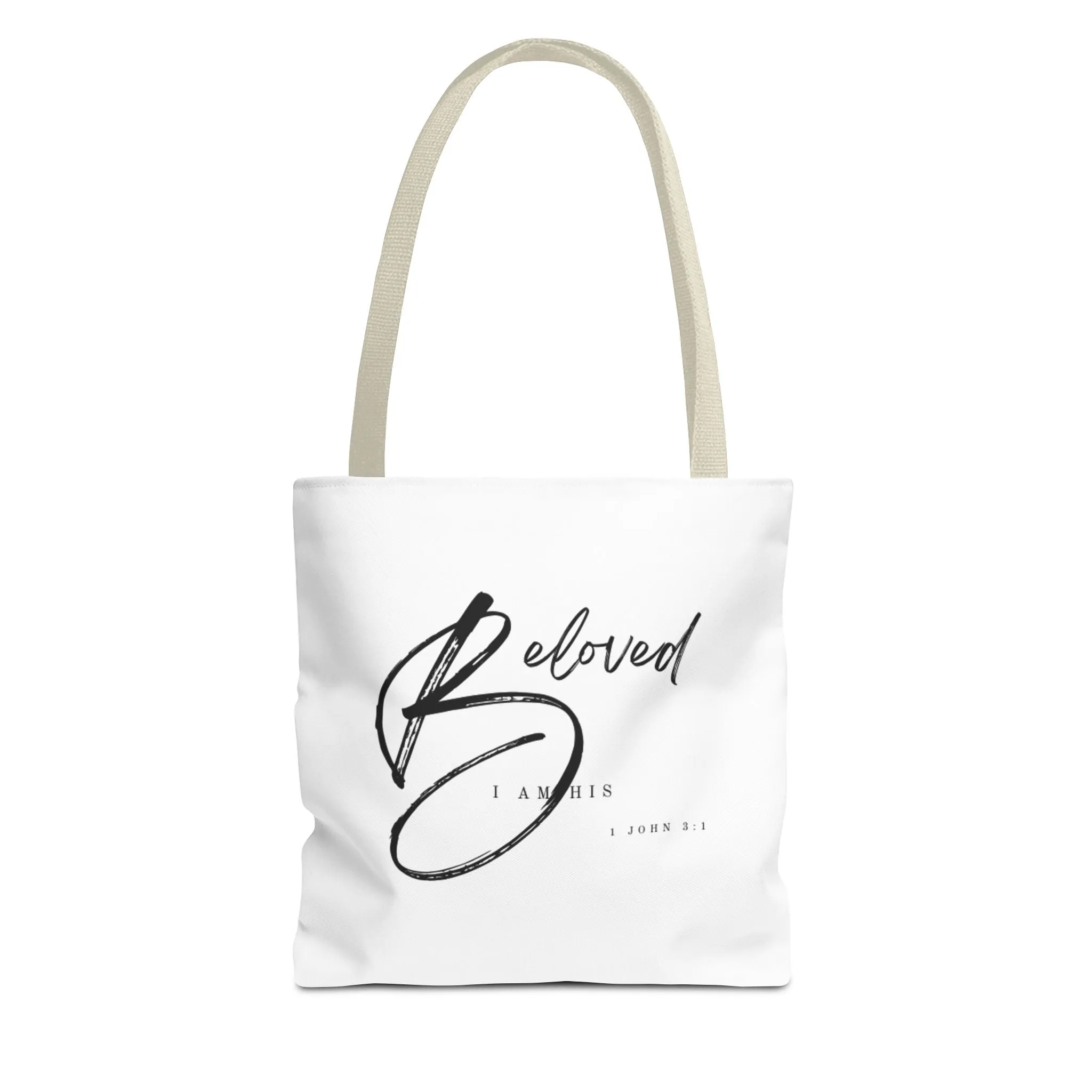 I am His Beloved Crescendo Tote Bag