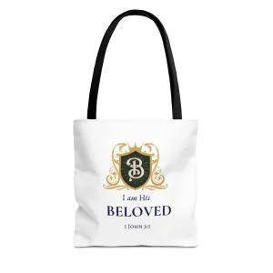 I am His Beloved Tote Bag 5
