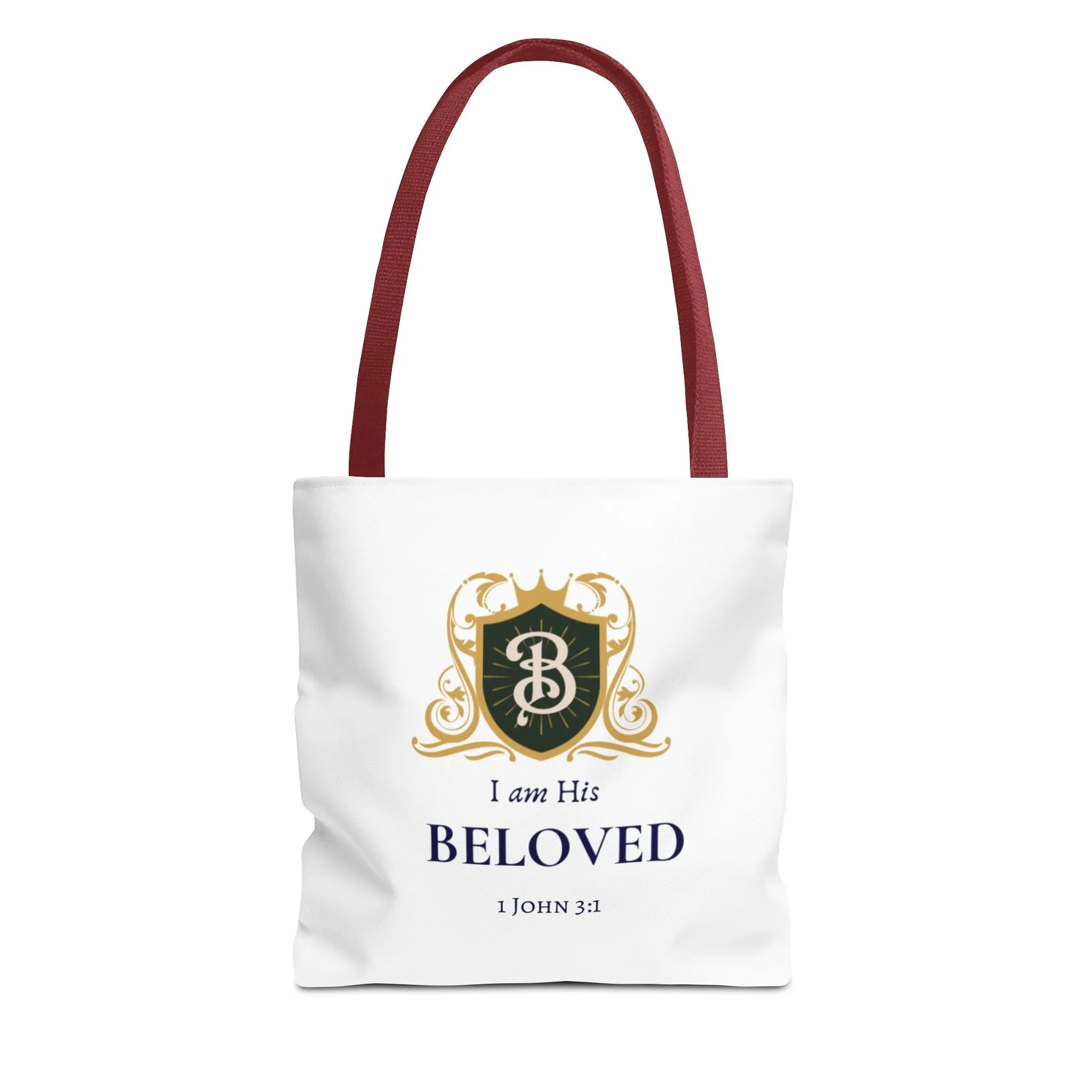 I am His Beloved Tote Bag 5