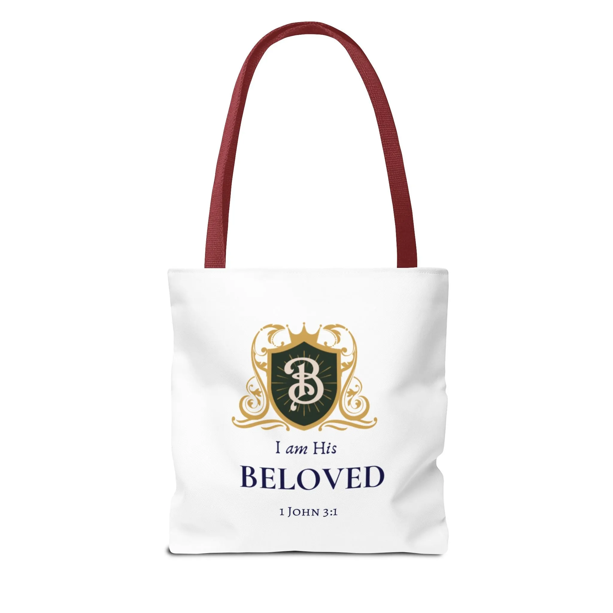 I am His Beloved Tote Bag 5