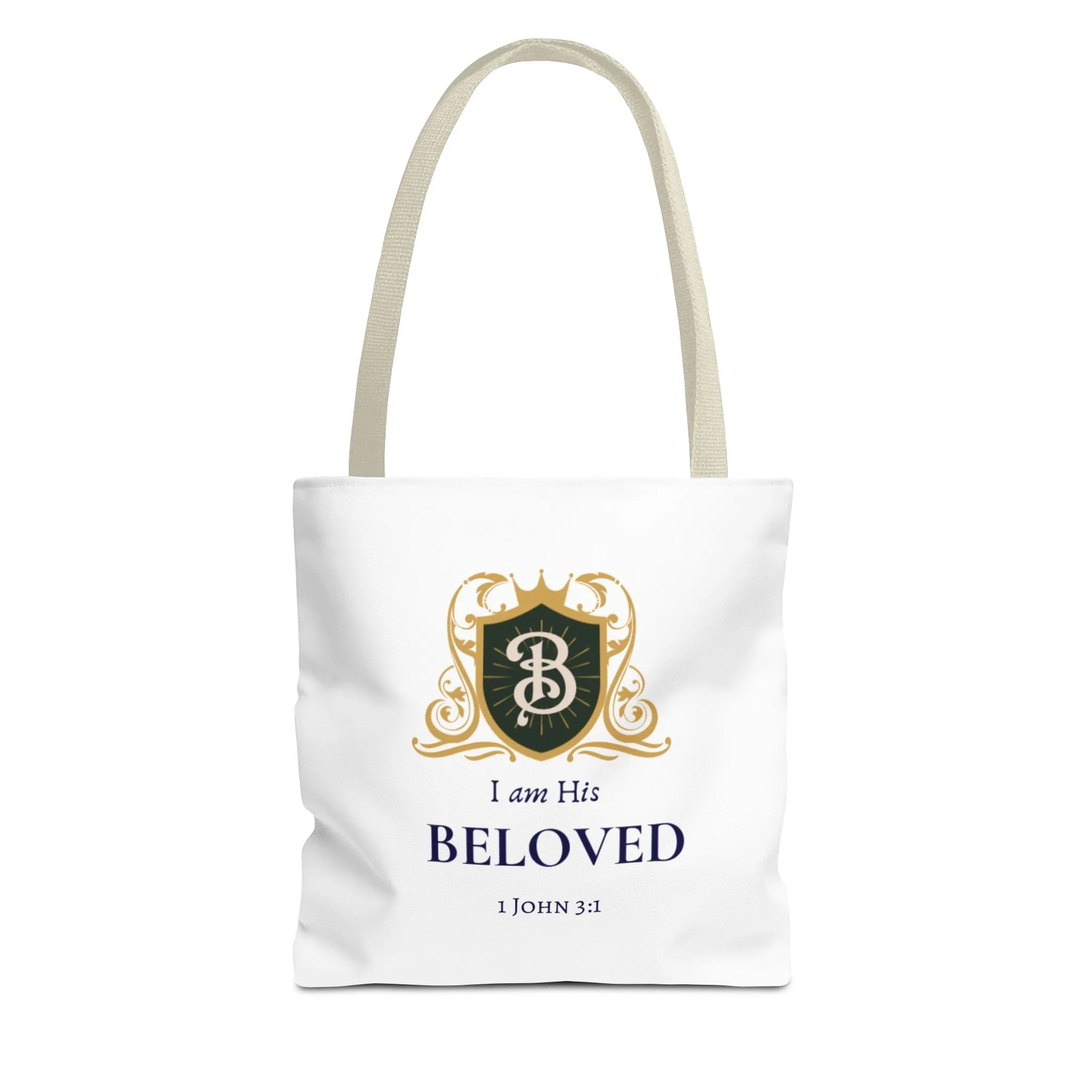I am His Beloved Tote Bag 5