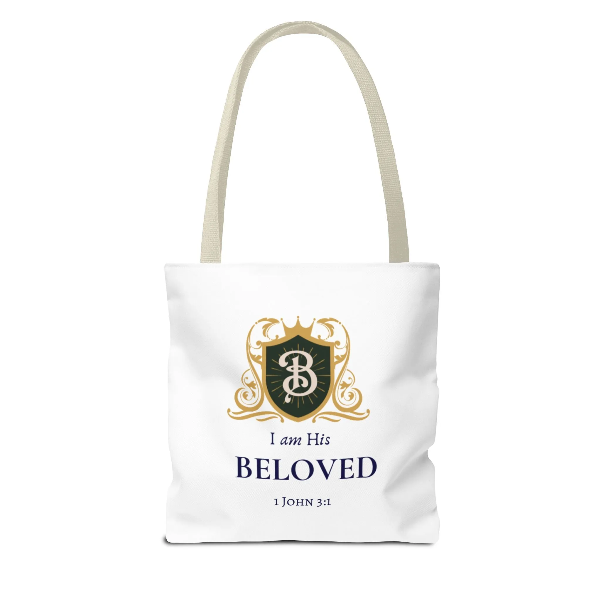 I am His Beloved Tote Bag 5