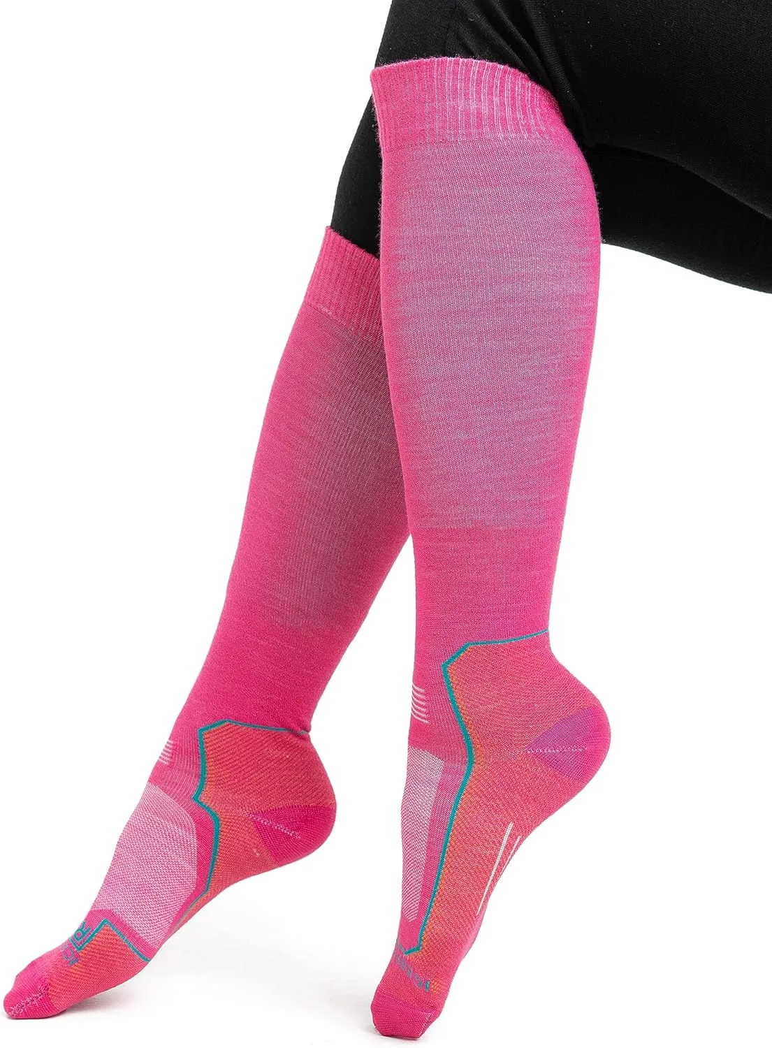 Icebreaker Women's Merino Ski   Ultralight Over The Calf Socks