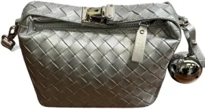 Iconic Texture | Genuine Leather Bag with Signature Weave